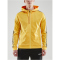 CRAFT Pro Control Kapuzen-Trainingsjacke Herren 552999 - sweden yellow/black XXL