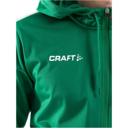 CRAFT Pro Control Kapuzen-Trainingsjacke Herren 651900 - team green/white S