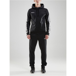 CRAFT Pro Control Kapuzen-Trainingsjacke Herren 999900 - black/white XS