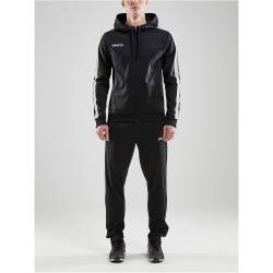 CRAFT Pro Control Kapuzen-Trainingsjacke Herren 999900 - black/white S
