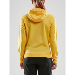 CRAFT Pro Control Kapuzen-Trainingsjacke Damen 552999 - sweden yellow/black XS