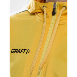 CRAFT Pro Control Kapuzen-Trainingsjacke Damen 552999 - sweden yellow/black XS