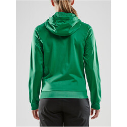 CRAFT Pro Control Kapuzen-Trainingsjacke Damen 651900 - team green/white XS