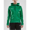 CRAFT Pro Control Kapuzen-Trainingsjacke Damen 651900 - team green/white XXL