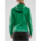 CRAFT Pro Control Kapuzen-Trainingsjacke Damen 651900 - team green/white XXL