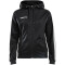 CRAFT Pro Control Kapuzen-Trainingsjacke Damen 999900 - black/white XS