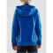 CRAFT Pro Control Kapuzen-Trainingsjacke Kinder 346900 - club cobolt/white 134/140