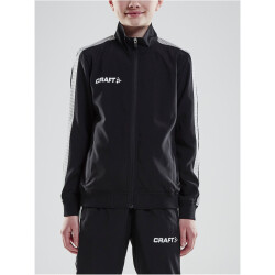 CRAFT Pro Control Trainingsjacke Kinder 999000 - black/white 146/152