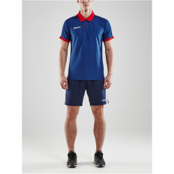 CRAFT Pro Control Poloshirt Herren 390430 - navy/bright red L