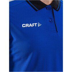 CRAFT Pro Control Poloshirt Damen 346999 - club cobolt/black XS