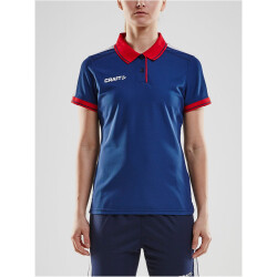CRAFT Pro Control Poloshirt Damen 390430 - navy/bright red L