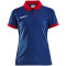 CRAFT Pro Control Poloshirt Damen 390430 - navy/bright red XL