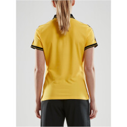 CRAFT Pro Control Poloshirt Damen 552999 - sweden yellow/black XS