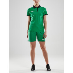 CRAFT Pro Control Poloshirt Damen 651999 - team green/black XS