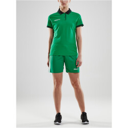CRAFT Pro Control Poloshirt Damen 651999 - team green/black XS