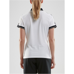 CRAFT Pro Control Poloshirt Damen 900999 - white/black XS