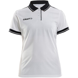 CRAFT Pro Control Poloshirt Damen 900999 - white/black L