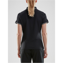 CRAFT Pro Control Poloshirt Damen 999900 - black/white XS