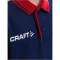 CRAFT Pro Control Poloshirt Kinder 390430 - navy/bright red 122/128