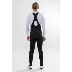CRAFT Ideal Pro Wind Bib Fahrrad-Trägerhose mit Polster Herren 999000 - black XS