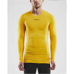CRAFT Pro Control langarm Kompressionsshirt 552000 - sweden yellow XS