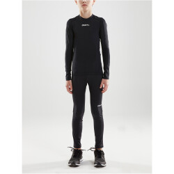 CRAFT Pro Control langarm Kompressionsshirt Kinder 999000 - black 122/128