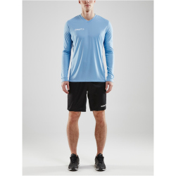 CRAFT Squad Solid langarm Trikot Herren 1341 - mff blue XS