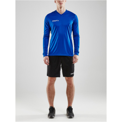 CRAFT Squad Solid langarm Trikot Herren 1346 - club cobolt XS