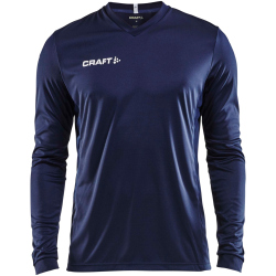 CRAFT Squad Go Solid langarm Trikot Herren 1390 - navy XS