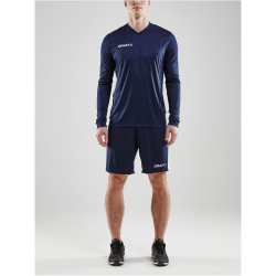 CRAFT Squad Go Solid langarm Trikot Herren 1390 - navy XS