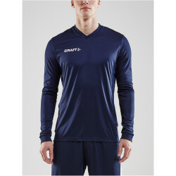CRAFT Squad Solid langarm Trikot Herren 1390 - navy 3XL