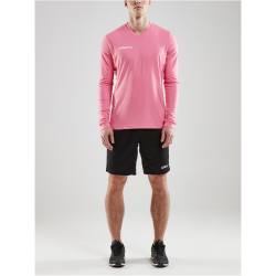 CRAFT Squad Go Solid langarm Trikot Herren 1471 - pop XS