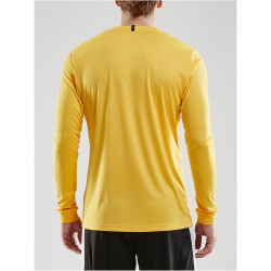 CRAFT Squad Solid langarm Trikot Herren 1552 - sweden yellow XS