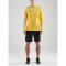 CRAFT Squad Go Solid langarm Trikot Herren 1552 - sweden yellow XS