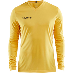 CRAFT Squad Solid langarm Trikot Herren 1552 - sweden yellow 3XL