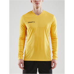 CRAFT Squad Solid langarm Trikot Herren 1552 - sweden yellow 3XL