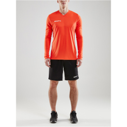 CRAFT Squad Solid langarm Trikot Herren 1570 - cocktail XS