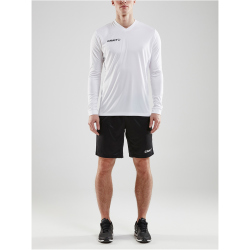 CRAFT Squad Go Solid langarm Trikot Herren 1900 - white XS