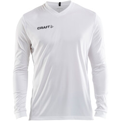 CRAFT Squad Solid langarm Trikot Herren 1900 - white S