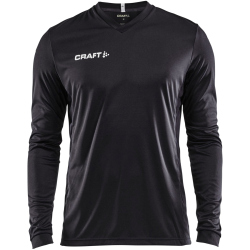 CRAFT Squad Go Solid langarm Trikot Herren 9999 - black XS