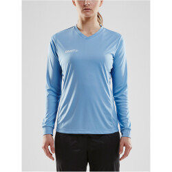 CRAFT Squad Solid langarm Trikot Damen 1341 - mff blue XS