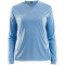 CRAFT Squad Solid langarm Trikot Damen 1341 - mff blue XS
