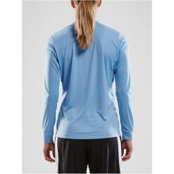 CRAFT Squad Solid langarm Trikot Damen 1341 - mff blue M