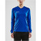 CRAFT Squad Solid langarm Trikot Damen 1346 - club cobolt XS