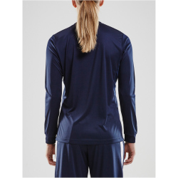 CRAFT Squad Go Solid langarm Trikot Damen 1390 - navy XS