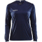 CRAFT Squad Go Solid langarm Trikot Damen 1390 - navy XS
