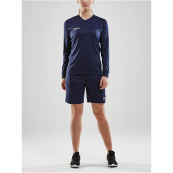 CRAFT Squad Solid langarm Trikot Damen 1390 - navy L