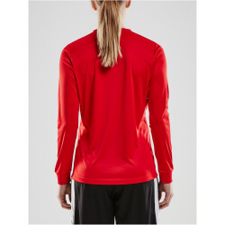 CRAFT Squad Solid langarm Trikot Damen 1430 - bright red XS