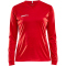 CRAFT Squad Go Solid langarm Trikot Damen 1430 - bright red XS