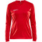 CRAFT Squad Solid langarm Trikot Damen 1430 - bright red XS
